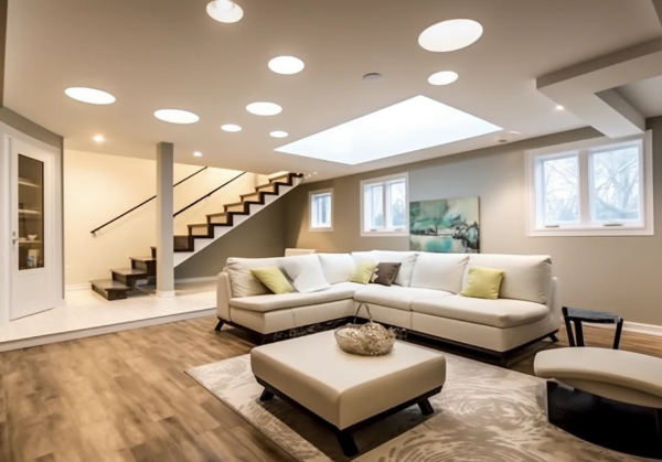 Basement Lighting Design Inspirations